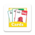 flashcard kids android application logo